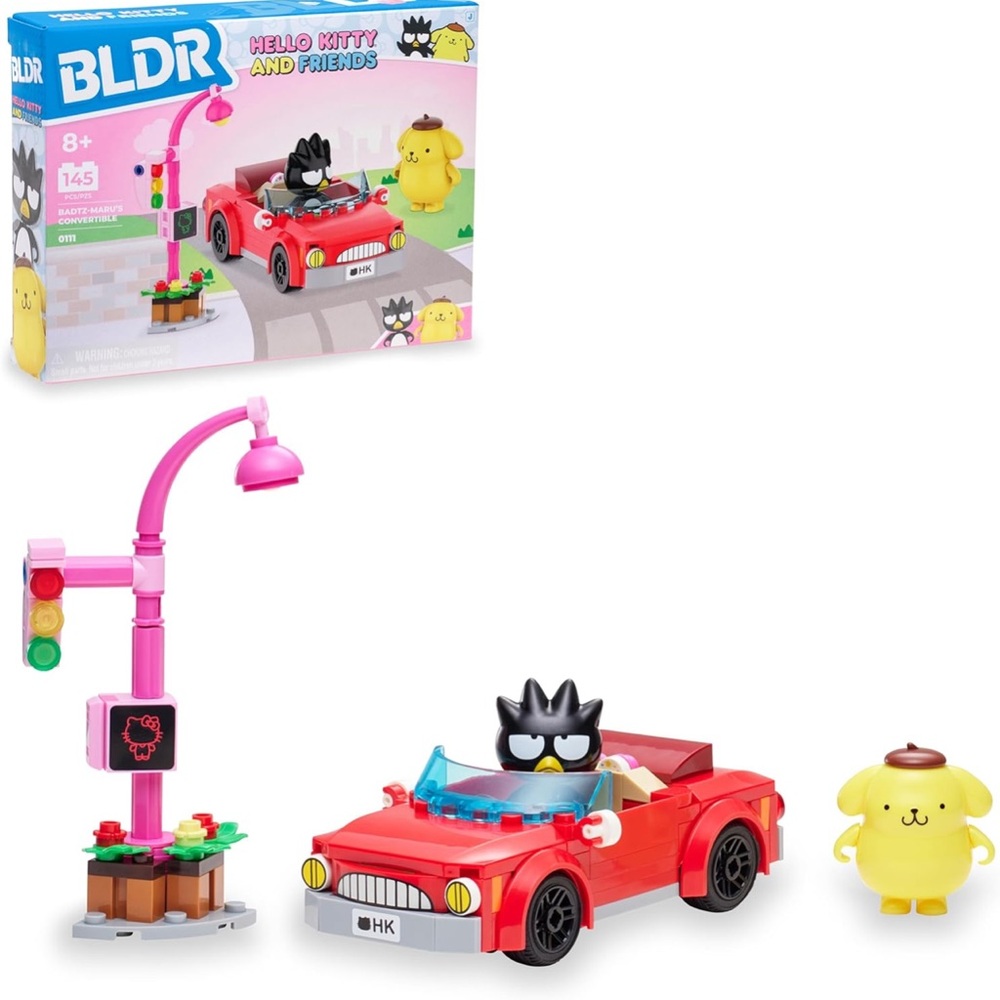 Hello Kitty Red Convertible Building Set